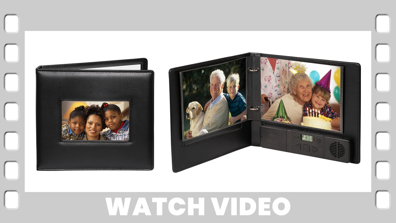 Amazon.com: Talking Products Photo Album, MP3 & Voice Recordable