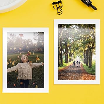 8.5 x 11 Full Color Copy Flyers Custom Copy Printing - Double Side Print on White 100lb Text Glossy Paper - Upload Your Own Design - Add Text Image or Photo - Brochures Posters Flyers - 50 per Pack