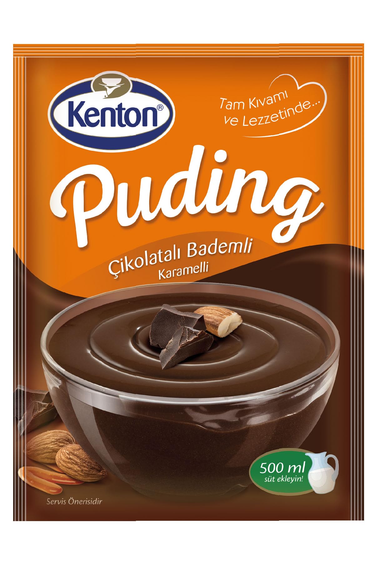 Kenton Puding Çikolatalı Bademli Karamelli 100 G