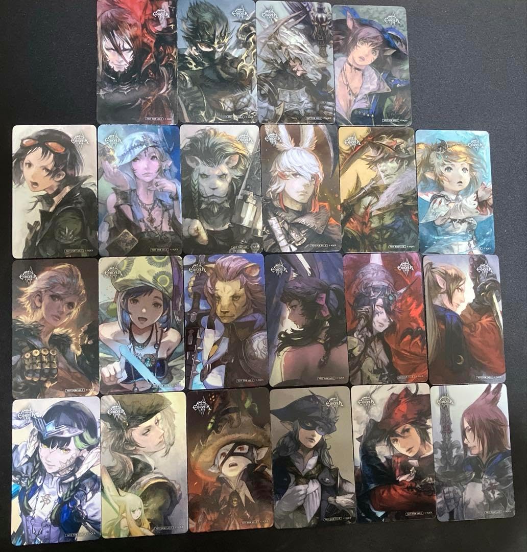 FF14 エオルゼアカフェ 大阪限定ジョブマグネット22種 コンプリート