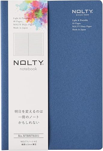 Vista 71 de Nippon Performance Association Management Center Nyoshitsu NOLTY Notebook A5 Cuadrado Negro NTBNT1401