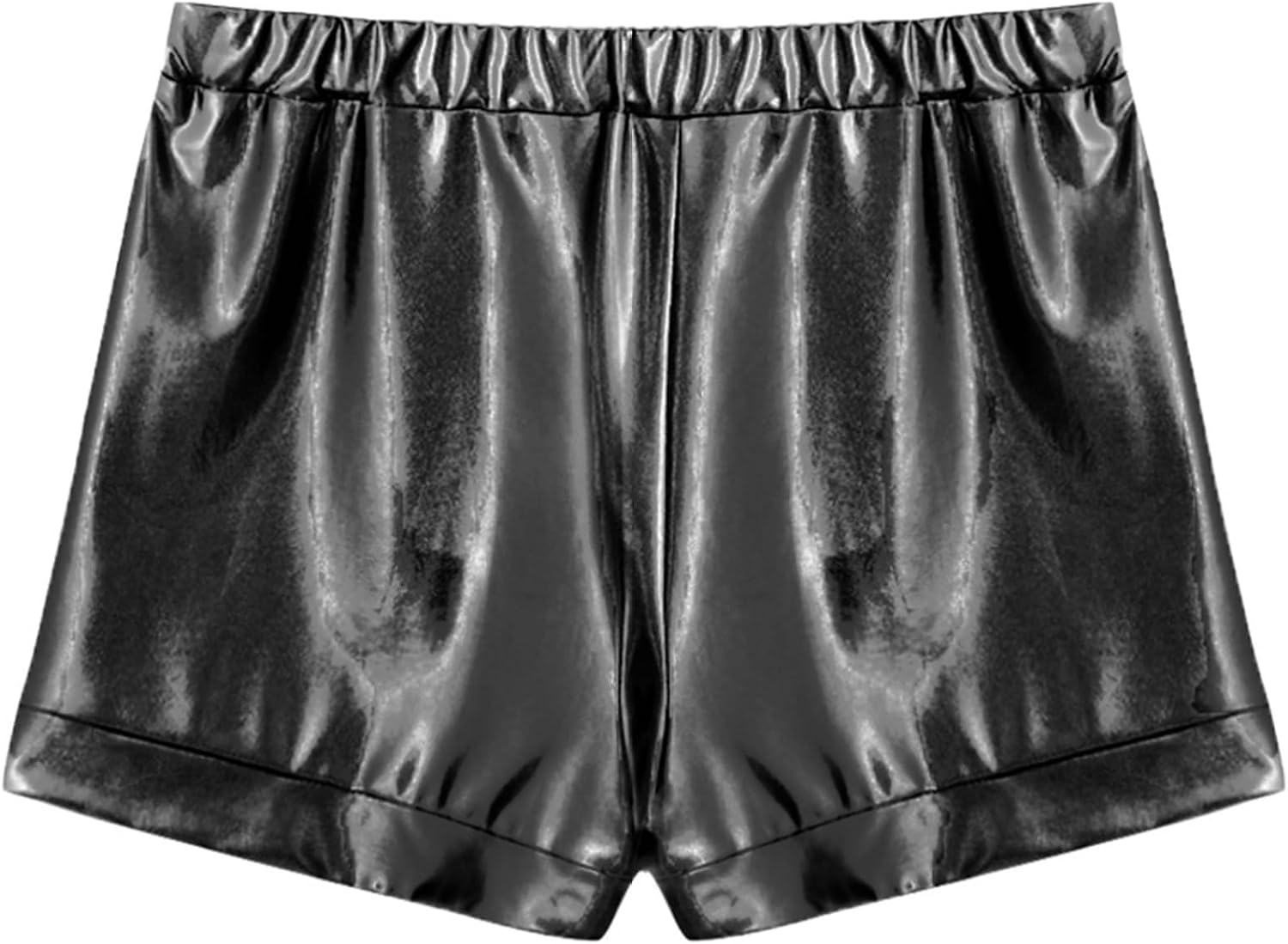 JEYPINMI Big Girls' Glitter Hip Hop Jazz Dance Bottoms Gymnastics Shorts Athletic Workout Sparkle Tumbling Hot Pants