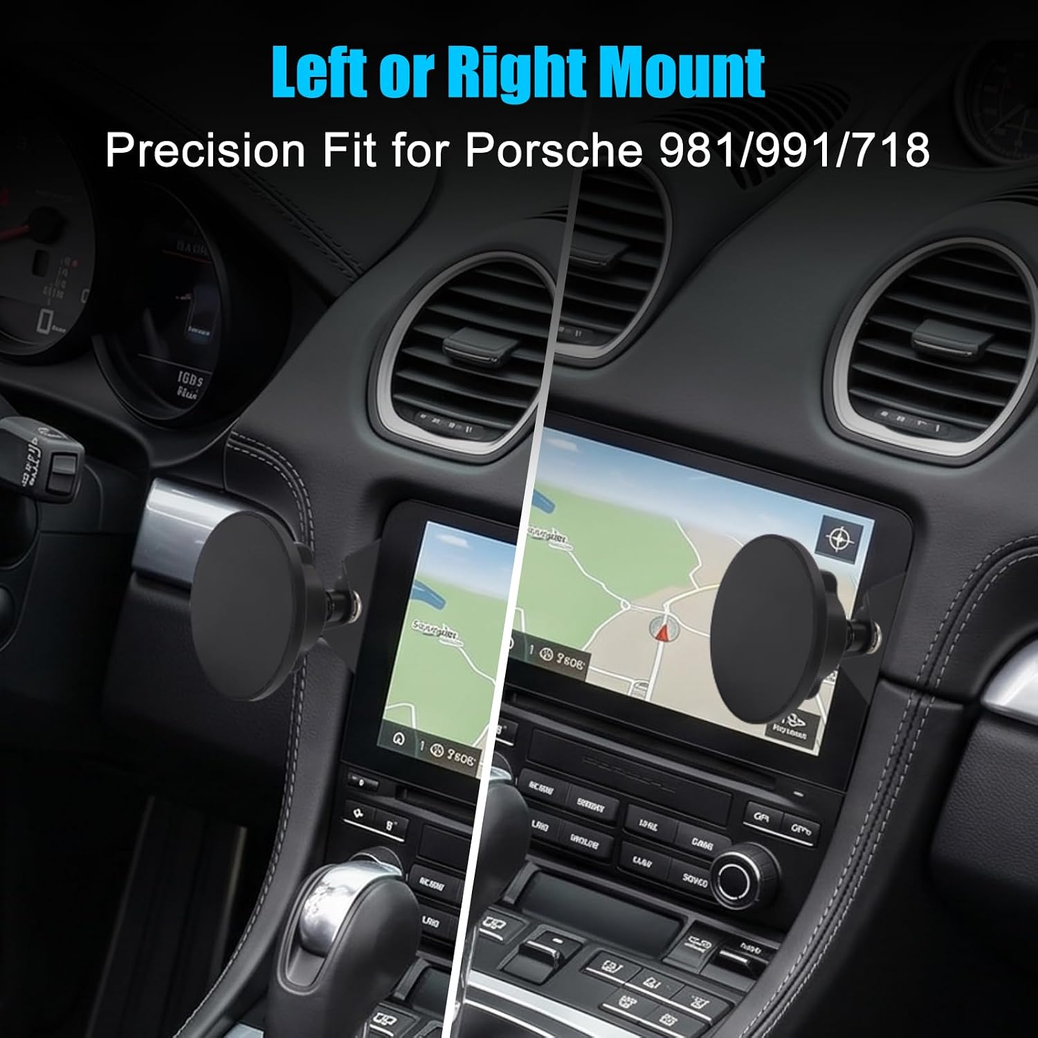 Magnetic Phone Mount for Porsche 981 991 718 image 3