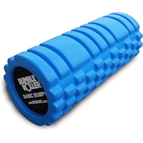 RumbleRoller Basic Bumpy 321 Strong Foam Massage Roller