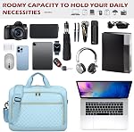 Laptop Bag 17 Inch Laptop Briefcase for Women Waterproof Computer Messenger Bag Professional Laptop Case for Business Work