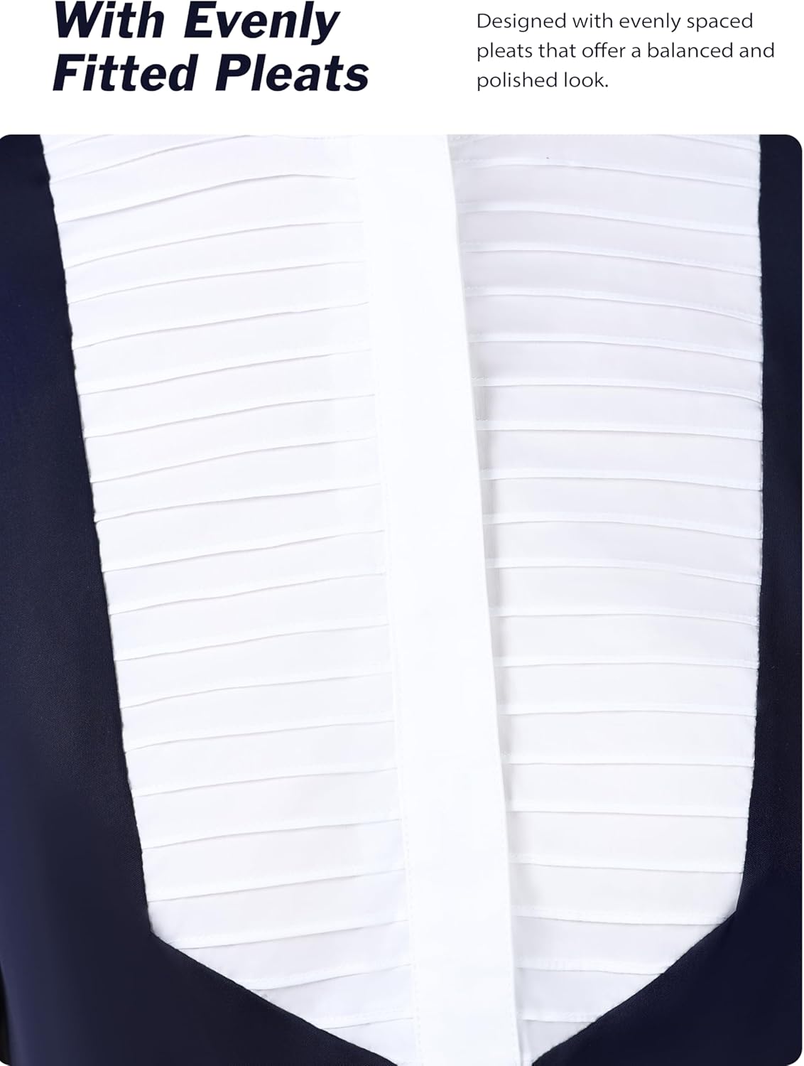 Women’s Short Sleeve Equestrian Show Shirt, Pleated Competition Riding Top - Image 5