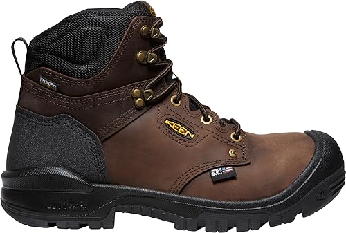 Miniatura 6 de KEEN Utility Botas de trabajo Independence de 6 pulgadas de piel impermeable con punta suave para hombre