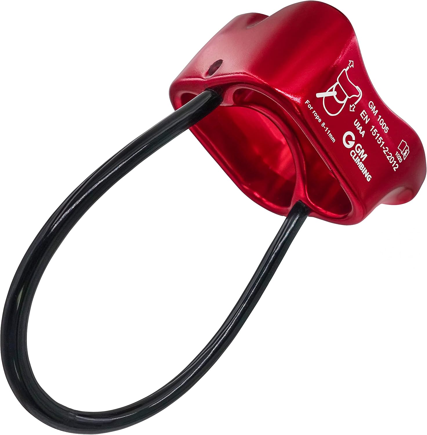 GM CLIMBING Micro Belay Device Tubular V-grooved or Belay Package EN 15151-2 UIAA Certified : Sports & Outdoors