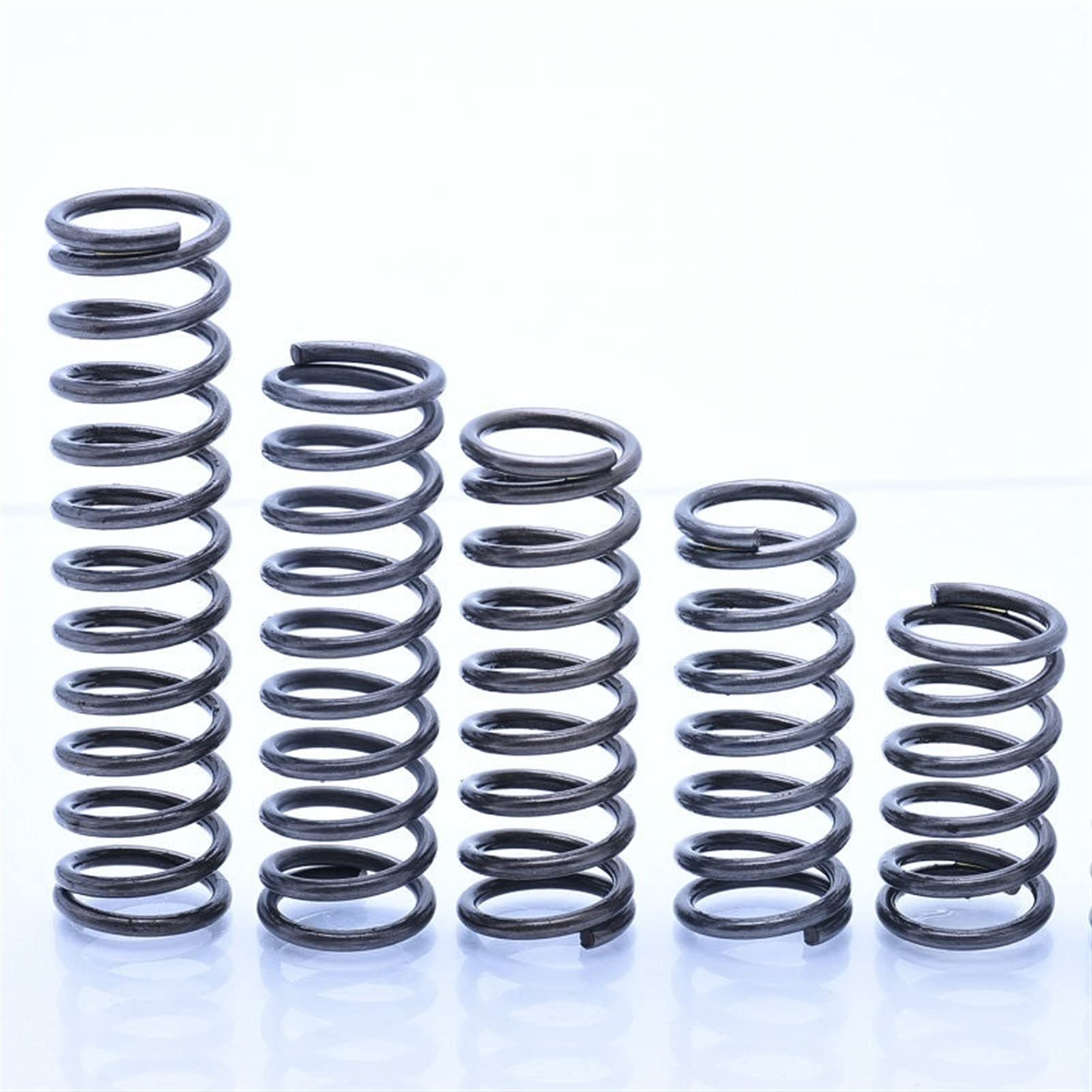 Ressorts De Compression - Lot De 2, Longueur Libre 150 Mm, Ø Extérieur 24 Mm, Fil 3,5 Mm