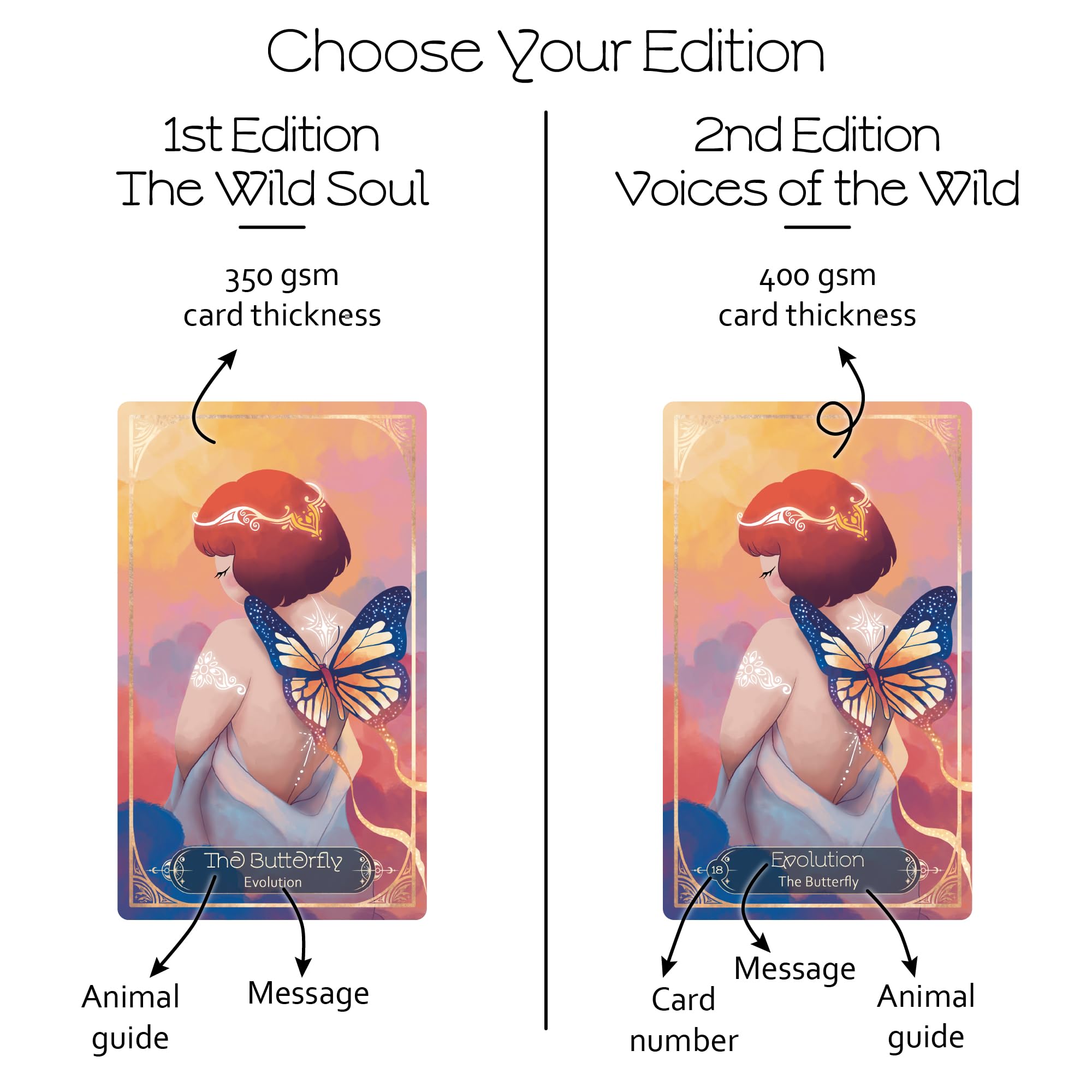 The Wild Soul Oracle Cards - Spirit Animal Oracle Deck with