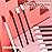 Teenitor Mascara Wands, Disposable Mascara Wand 200pcs, Lip Applicators Disposable Mascara Makeup Applicator Lipgloss Lip Brush Mascara Brush Lipstick Tester Wands Black