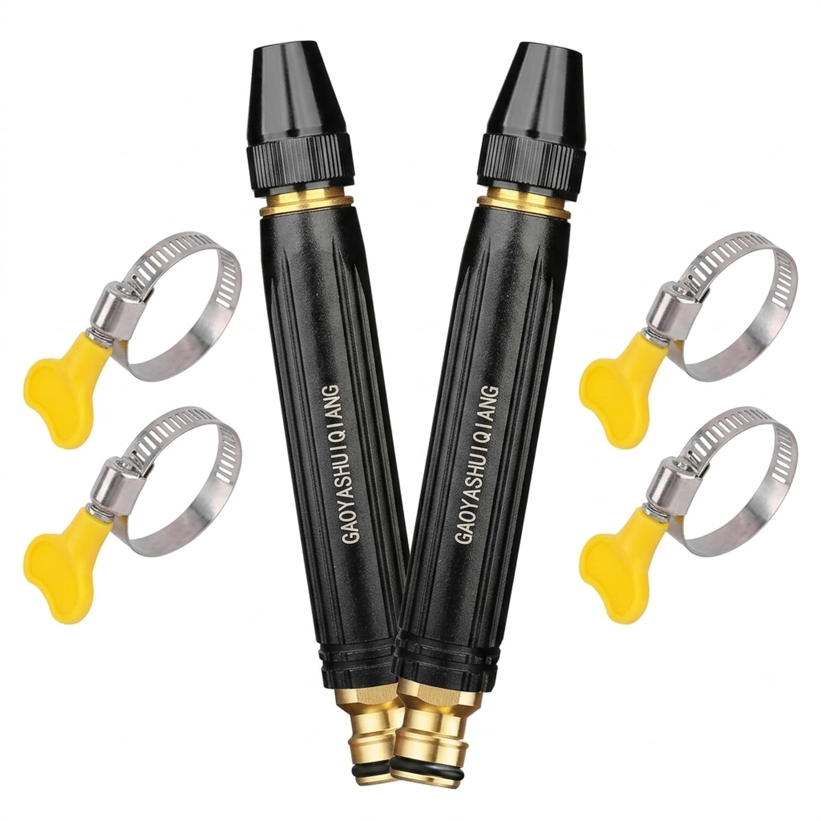 High Pressure Hose Nozzle, Garden Hose Spray Water Gun Nozzle Set