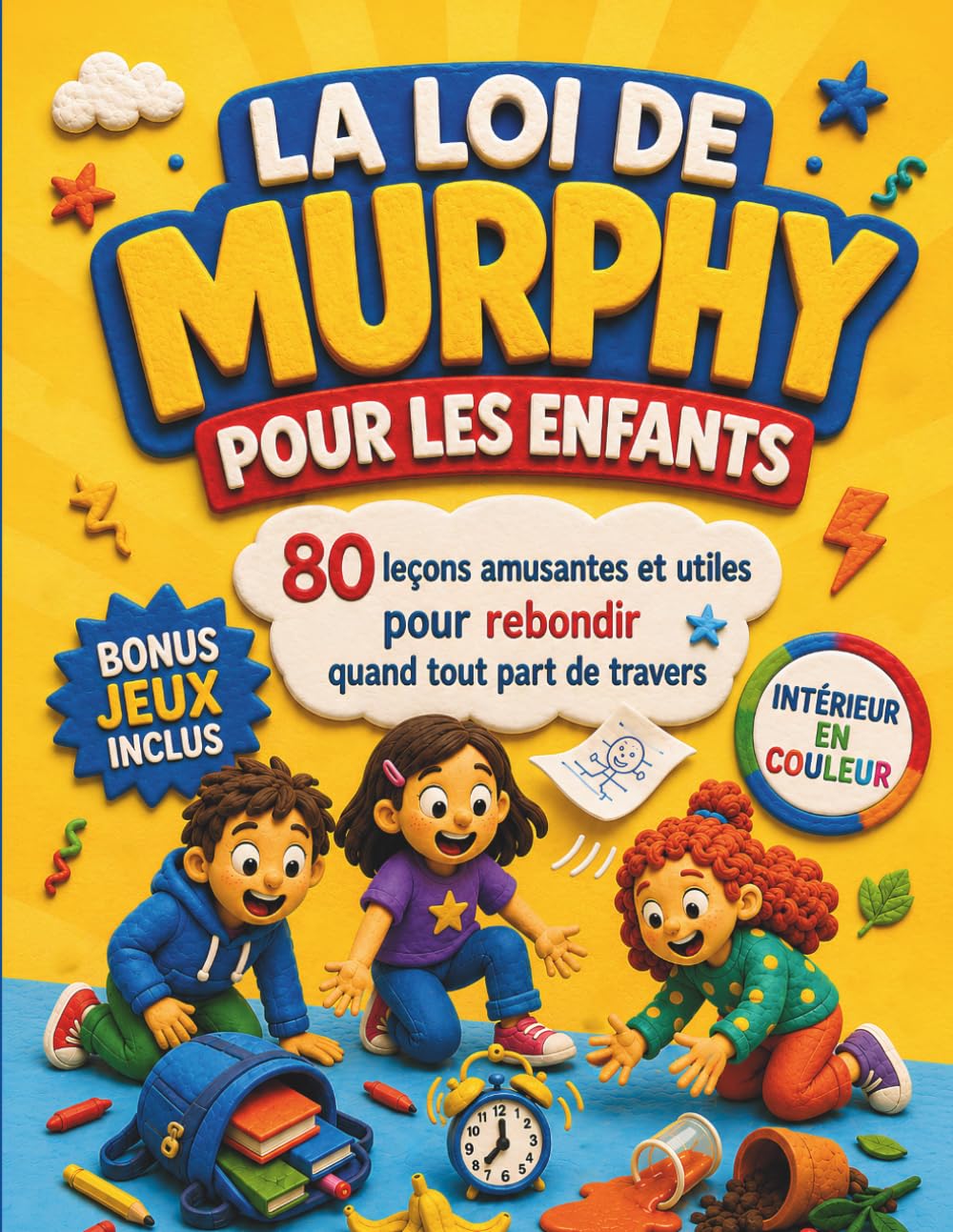 La Loi de Murphy pour les Enfants: 80 Leçons Amusantes et Positives pour Aider les Enfants à Gérer les Imprévus, Garder Confiance, Trouver des ... avec le Sourire - Bonus Jeux et Conseils