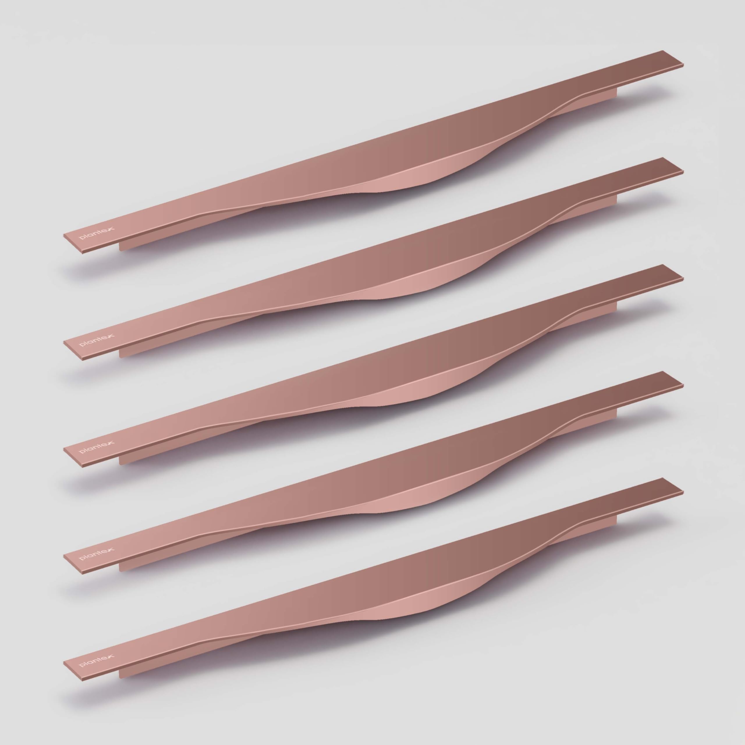 Plantex Profile Handle for Kitchen Cabinet/8 Inch Aluminium Drawer Profile Handle/Wardrobe Pull Handle for Home/Office/Hotel - Pack of 5 (Rose Gold) — Amazon image 24