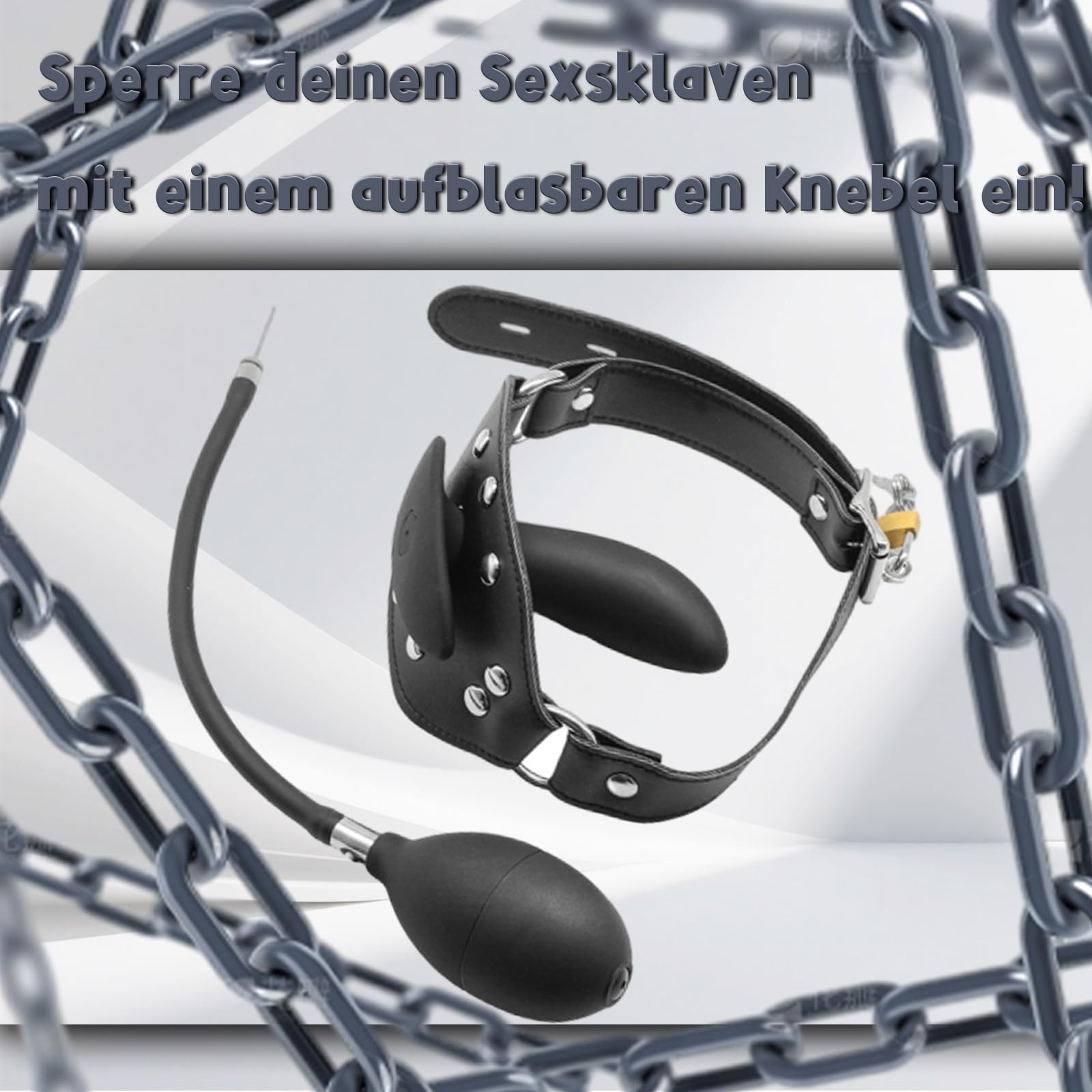 Baillon Sexuelle Bdsm Baillon Sm Bouche Ouverte Gode Gonflable Ball Gag Cagoule Bdsms Set Accessoires Hard Bondage Bdsm Sexe Sm Femme Bdsm Extrêmes Pour Femmes Et Hommes