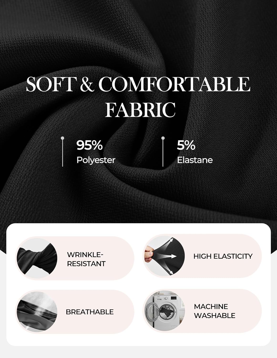 GRACE KARIN Work Dresses for Women 2026 Short Sleeve Button Bodycon Dress Pencil Office Midi Dress with Pockets - Image 6