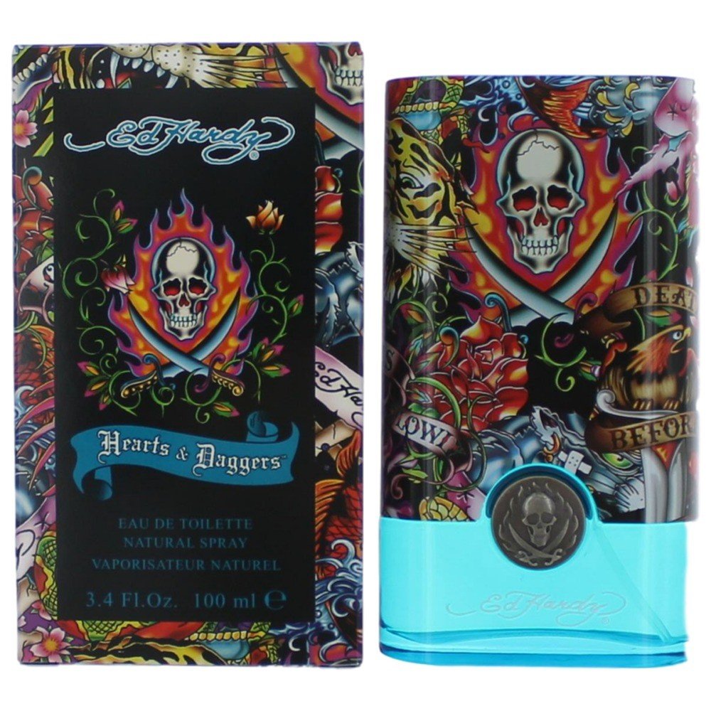 ED HARDY HEARTS & DAGGERS EDT SPRAY 3.4 OZ for MEN
