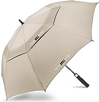 Vista 15 de ZOMAKE - Paraguas de golf a prueba de viento, extragrande, de gran tamaño, de doble dosel resistente para lluvia, juegos deportivos y carrito