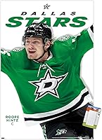 Vista 9 de Trends International NHL Dallas Stars Roope Hintz Feature Series 23 Póster de pared, 22.4 pulgadas de largo x 14.7 W, versión premium sin marco