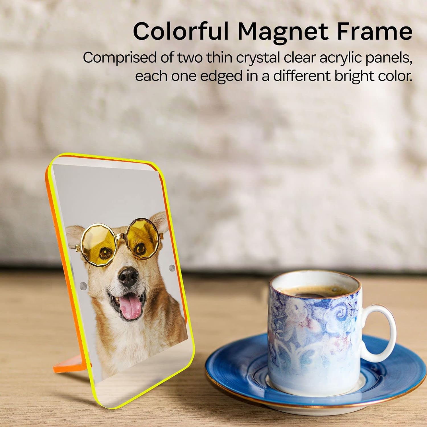 Colorful Magnet Picture Frames - Acrylic Frame