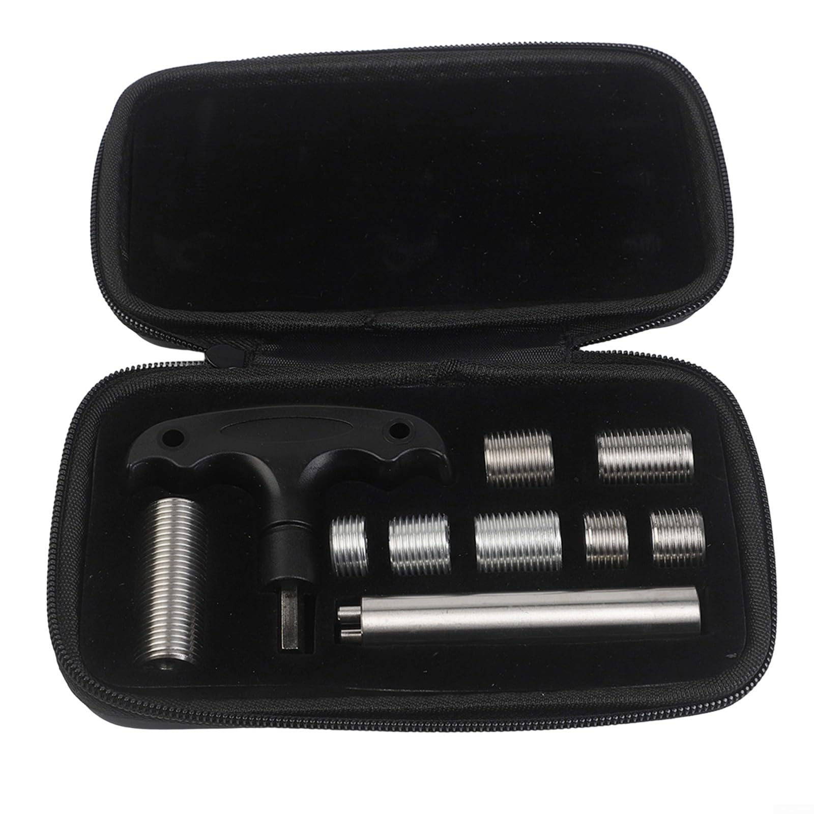 Billard Queue Gewicht Schrauben Kit für Predator Pool Queue, 8 Stück Aluminiumlegierung Edelstahl Gewicht Kartuschen Set mit Schraubenschlüssel Werkzeug