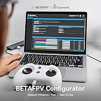 Vista 8 de BETAFPV Cetus X FPV - Kit con Betaflight FC LiteRadio 3 Transmisor C04 Cam Gafas VR03 con función de grabación DVR, kit avanzado RTF compatible