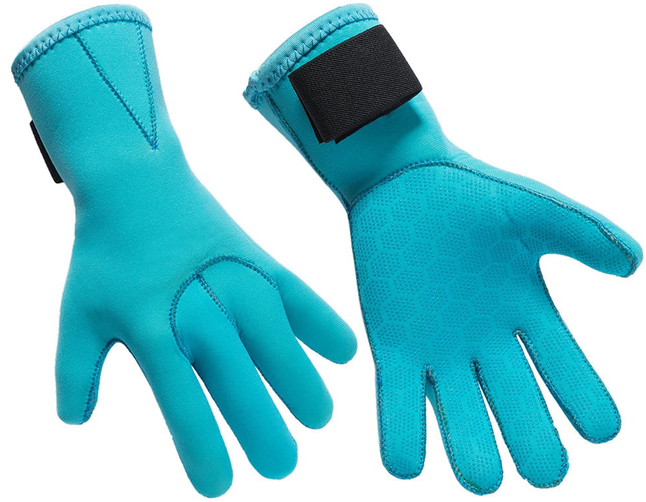 iEasey Ultimate Wetsuit Gloves 3mm Thick Neoprene Scuba Gloves Thermal Anti-slip Diving Gloves Snorkeling Kayaking Sailing Gloves Paddle Surf Swim Water Sports Gloves