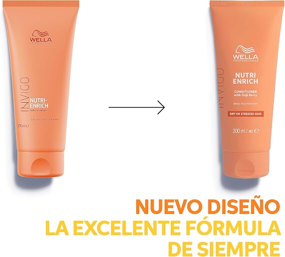 WELLA PROFESSIONALS Invigo Nutri-Enrich, Hair Care Line for Instant Deep Nutrition and Hydration of Dry or Damaged Hair, Deep Nourishing Conditioner