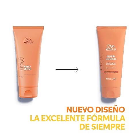 WELLA PROFESSIONALS Invigo Nutri-Enrich, Hair Care Line for Instant Deep Nutrition and Hydration of Dry or Damaged Hair, Deep Nourishing Conditioner