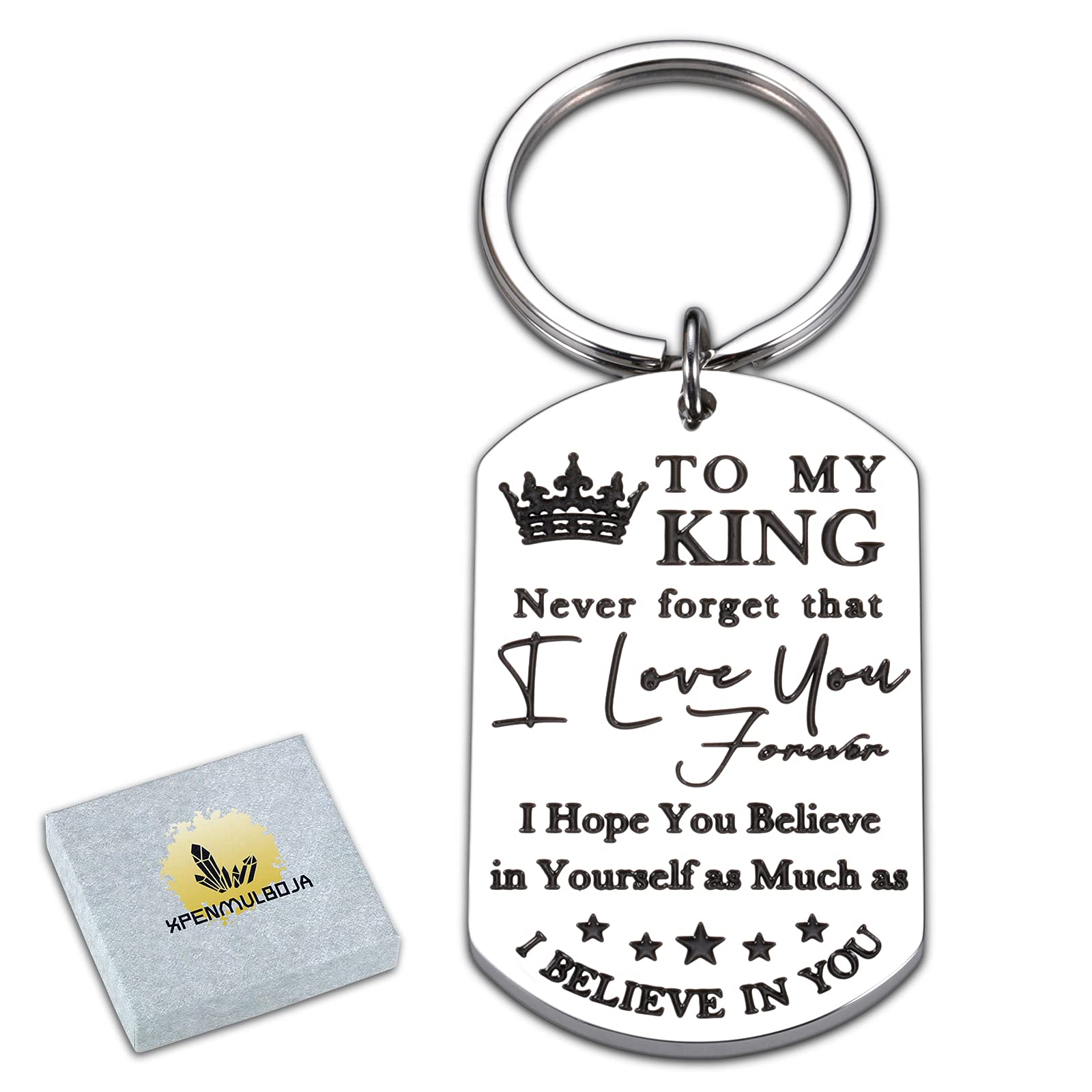 Xpenmulbojavalentines Day Keychain For Boyfriend To My Man