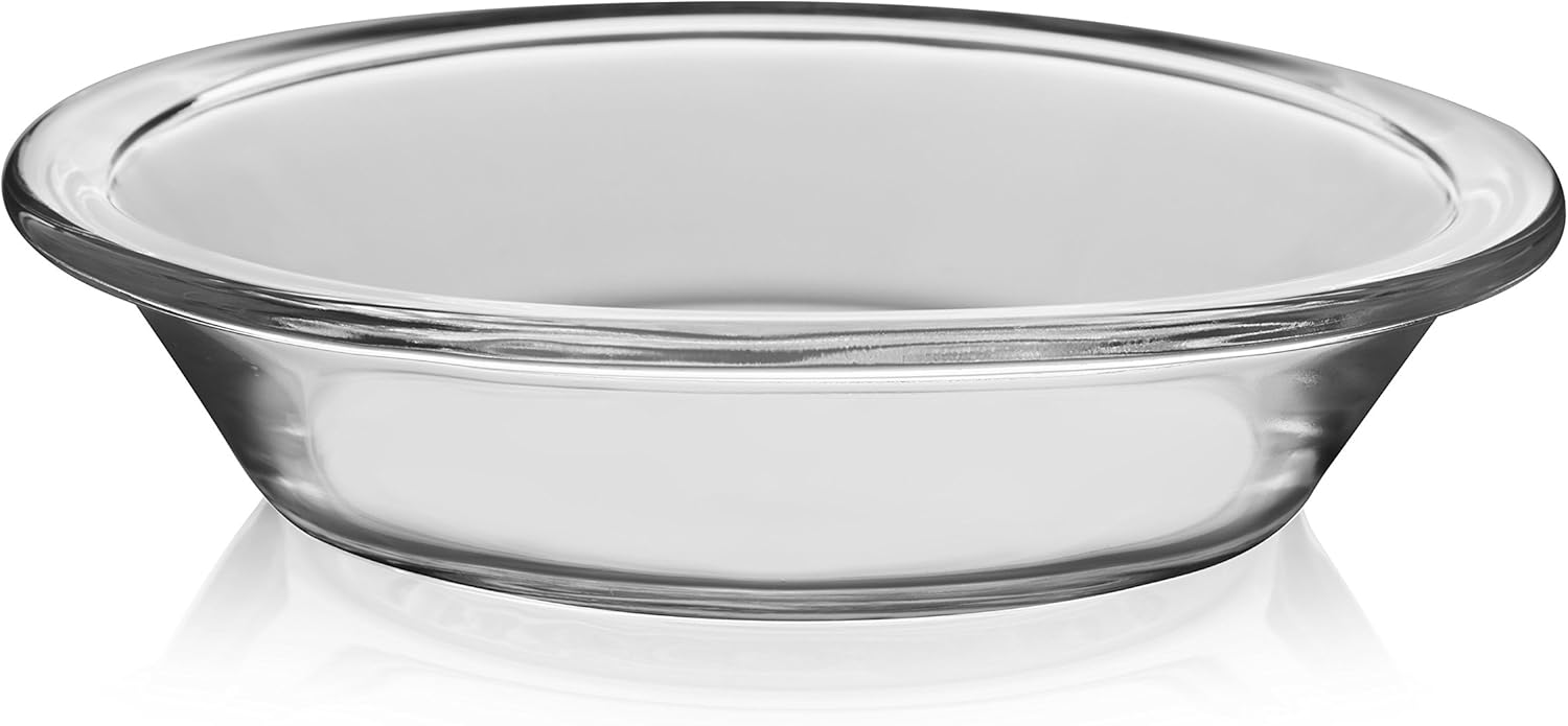 small pie plates glass