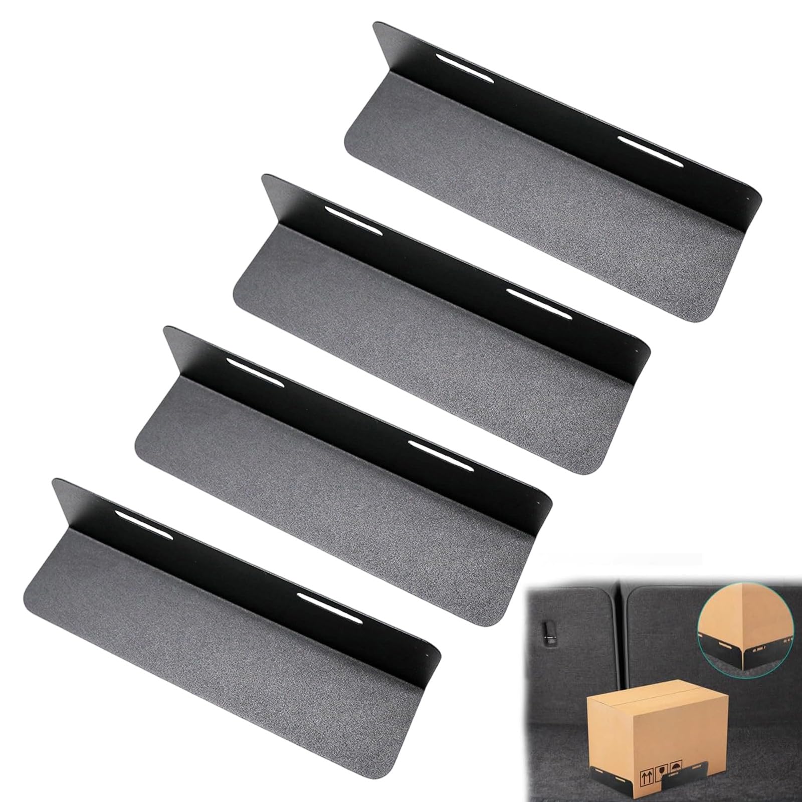 Foonary 4 organizer per bagagliaio con fissaggio in , per SUV, station wagon, separatore per sedile posteriore, pratico organizer per auto per tenere in ordine e fissare l'interno del veicolo