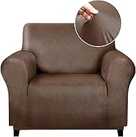 Vista 41 de molasofa Funda de sofá extragrande para decoración del hogar, suave funda de sofá de 3 cojines para sofá, funda de elastano similar al cuero. Funda