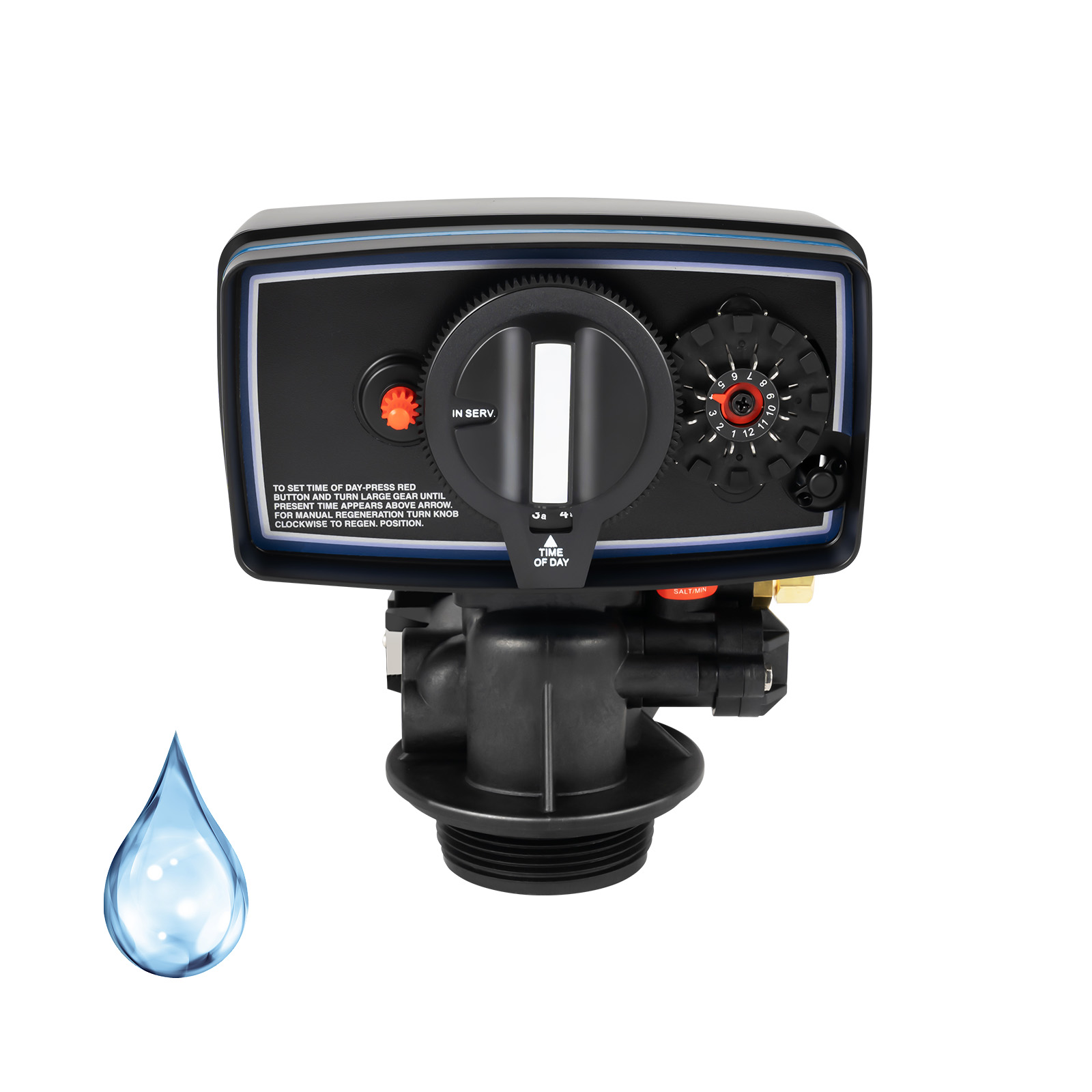 Válvula Control Ablandador de Agua Automática 110V Omosiroi miniatura 7