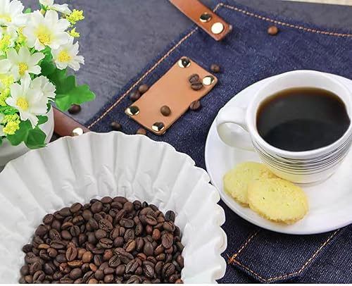 Miniatura 2 de Filtros de café comercial de 12 tazas, filtros de café grandes, calidad premium, (9 ¾ pulgadas x 4 ¼ pulgadas), filtros totalmente naturales,