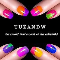 Vista 6 de Uñas postizas cortas ovaladas de acrílico con ojo de gato - Uñas falsas de cobertura completa en rojo vino con diseños, brillantes, para pegar