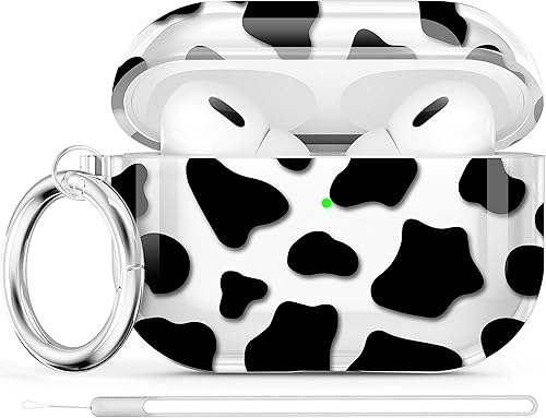 Miniatura 10 de Maxjoy Funda para AirPods Pro de 2ª/1ª generación, funda transparente para AirPods Pro 2 para mujeres, funda suave para AirPod Pro 2 con correa de