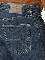 Vista 5 de Wrangler Authentics Comfort Flex Waist - Jeans de ajuste estándar para hombre
