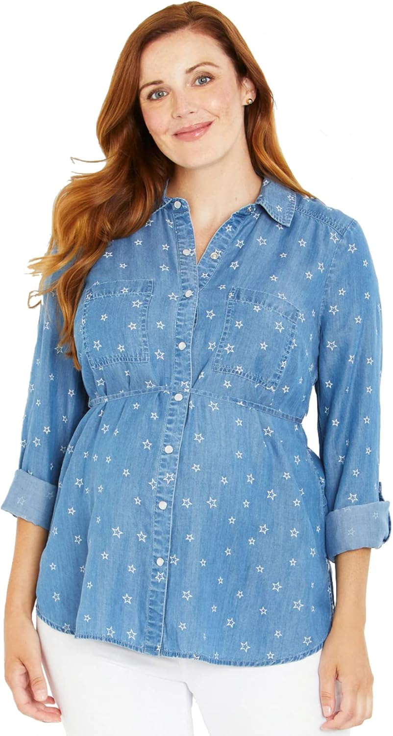 Motherhood Maternity Women's Short Sleeve Side Twist Tee