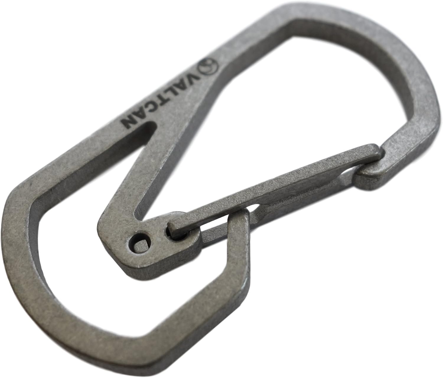 Valtcan Titanium Carabiner Key Chain Holder