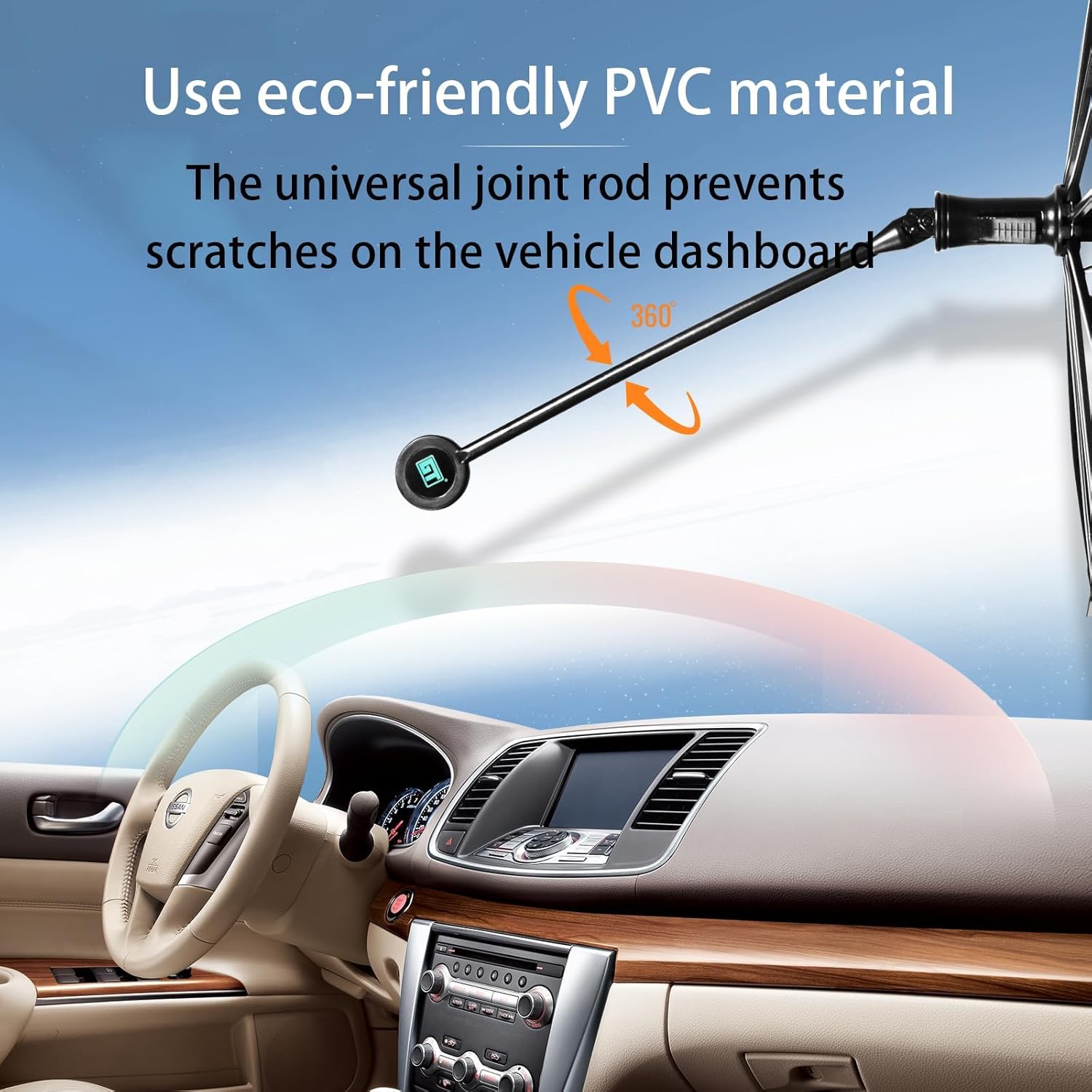 Rain Cats Windshield Sun Shade for car Automotive Foldable Umbrella Front Window Pink/Silver/Mint Men/Women car Accessories (Baby Pink1, Large Size)