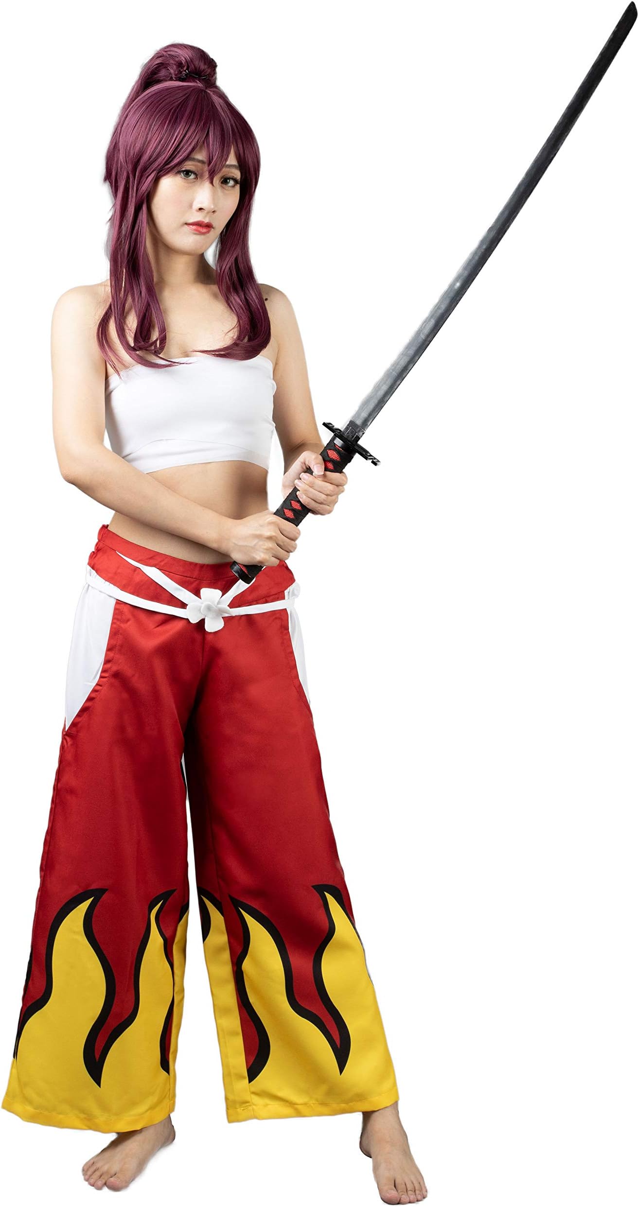 Cosfun Fairy Tail Erza Scarlet Cosplay Costume mp002606 (Women XXL)