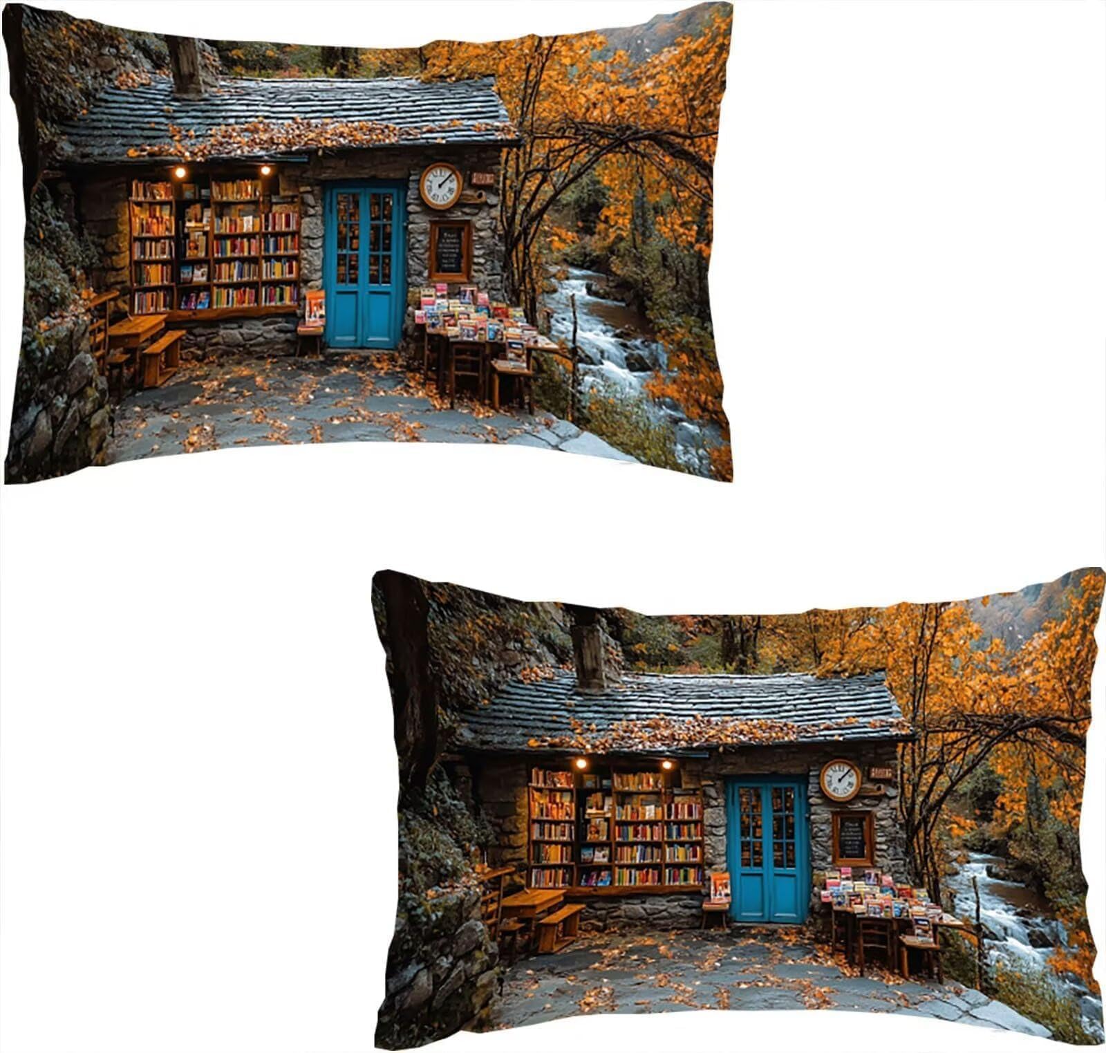 Housse de coussin velours 40x80 cm | Lot de 2 taies rectangulaires douces