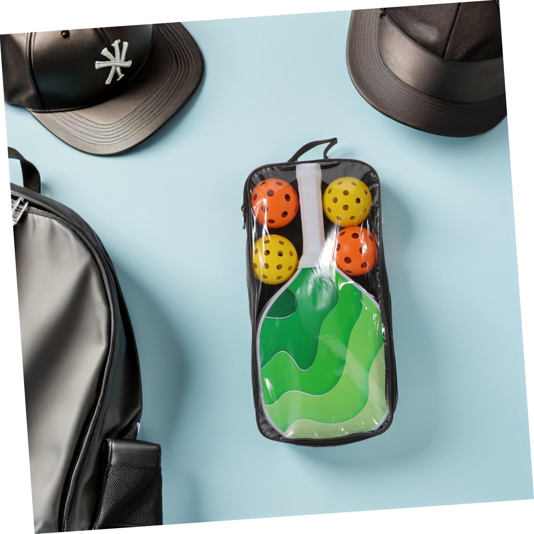 BESTonZON Racchetta Da Pickleball Termoformata Leggera Con Antiusura Set Completo Per Allenamento e Gioco in Famiglia Adatto Principianti e Professionisti