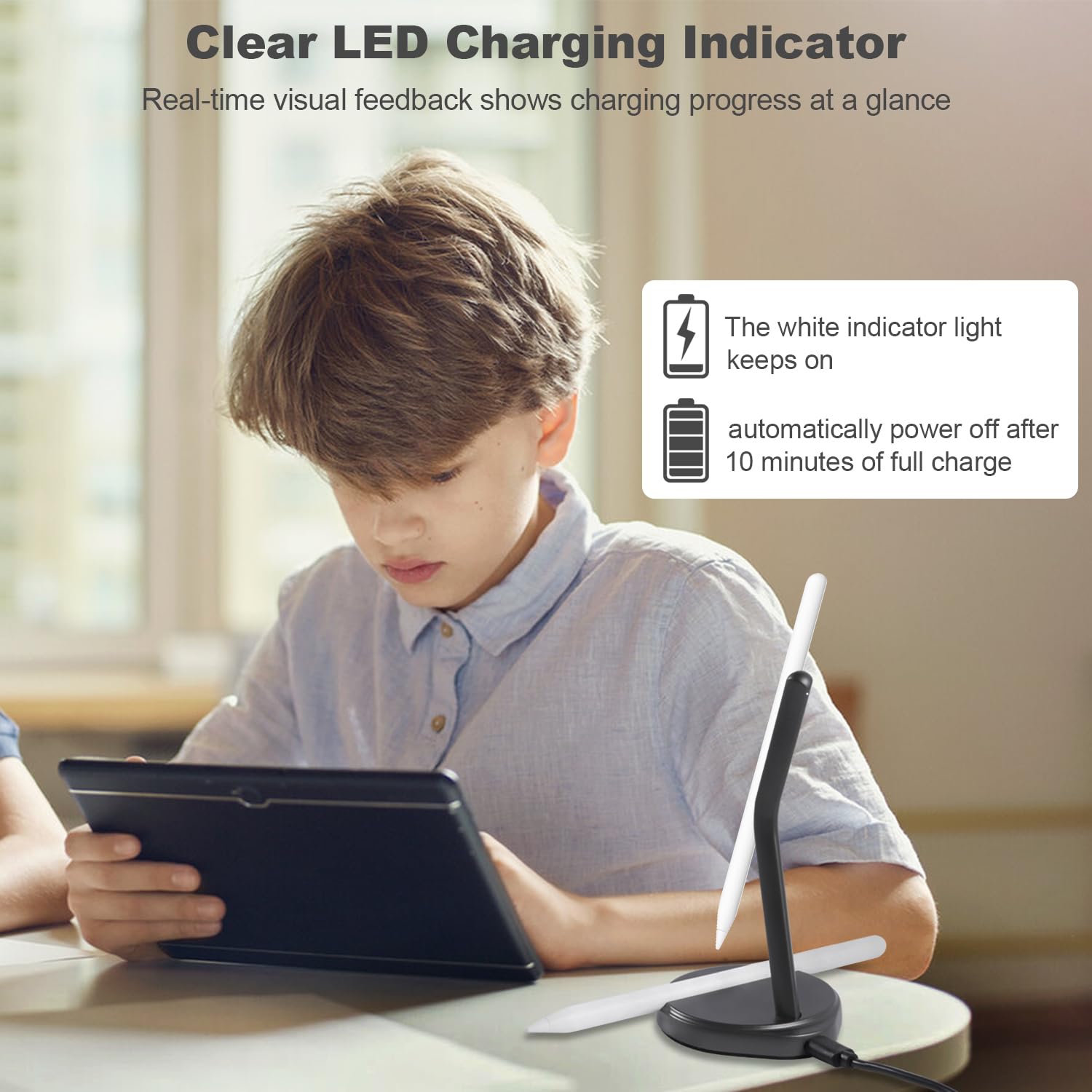 Amazon.co.jp: LIGHTMEUP 2-in-1 ワイヤレス磁気充電器&スタンド