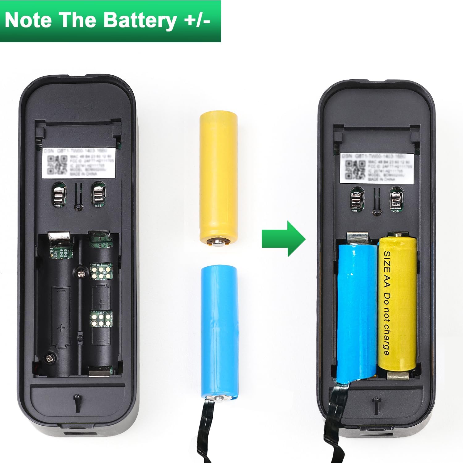 UYODM Solar Panel Charger Compatible with Blink Video Doorbell/Blink Outdoor 4(4th) / XT3 / XT2 / XT Cam,Power Your Doorbell or Outdoor Cam Continuously with 11.8 Ft Cable,AL Alloy Frame Durable