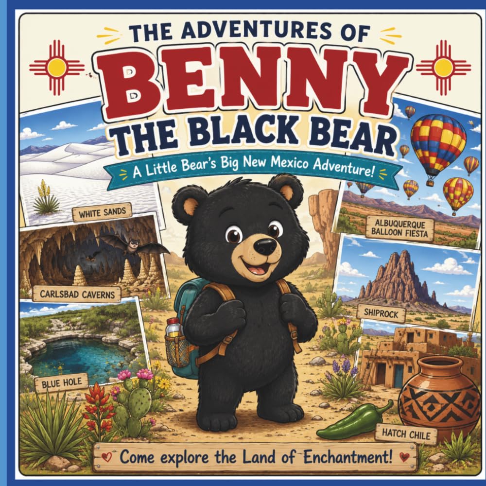 The Adventures of Benny the Black Bear: A Little Bear's Big New Mexico Adventure!