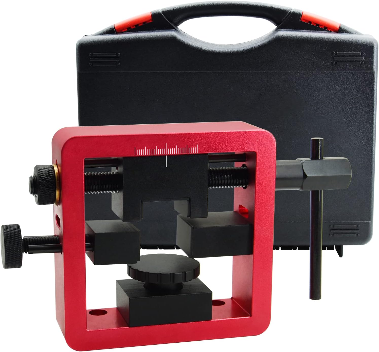 Kingson Sight Pusher Tool, Universal Rear Sight Tool for Glock /1911 /Shield/Sig, New Edition of The Easy Use Aluminum Glock Sight Pusher Tool for Most Square Slides and Semi-Auto Slides