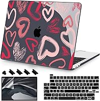 Vista 10 de Teryeefi para MacBook Pro Funda de 13 pulgadas 2022 2021 2020-2016 A2338 M2/M1 A2251 A2289 A2159 A1989 A1706, Funda rígida transparente para laptop