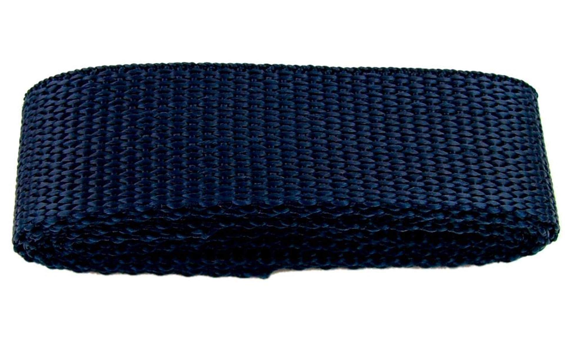 Petersen-Arne Essentials PAWWEB-1.NVY Navy Blue Polypropylene Webbing Package, 1" by 36"